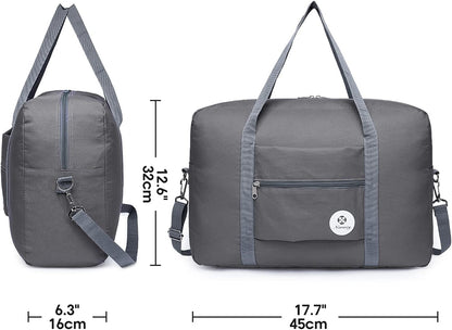 For Spirit Airlines Personal Item Bag Foldable Travel Duffel Bag Tote Carry on Luggage Duffle Overnight for Women and Men