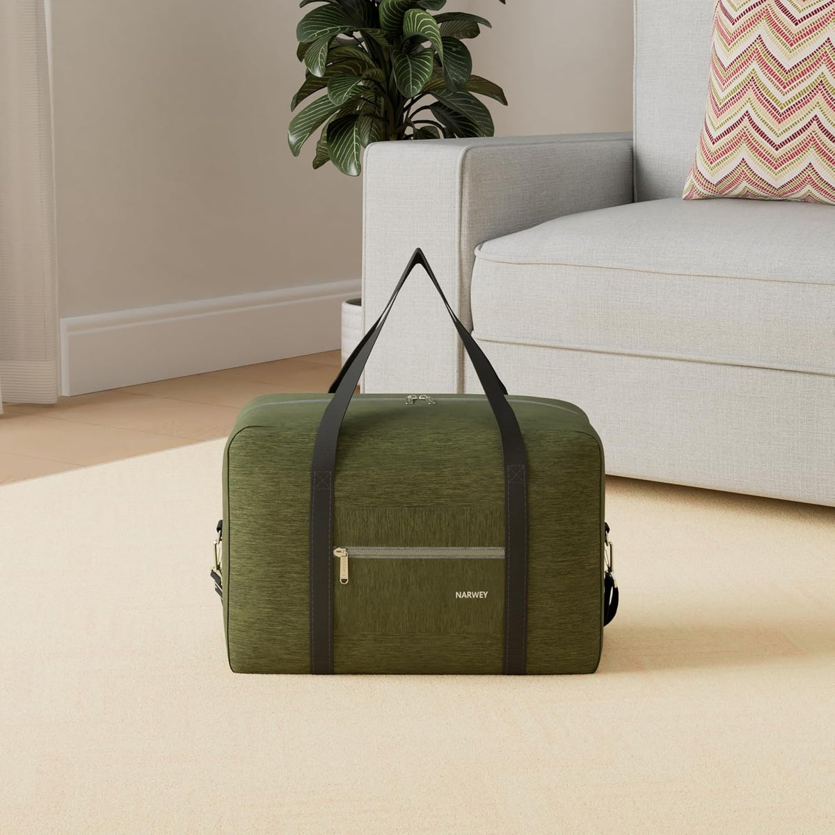 For Spirit Airlines Personal Item Bag Foldable Travel Duffel Bag Tote Carry on Luggage Duffle Overnight for Women and Men