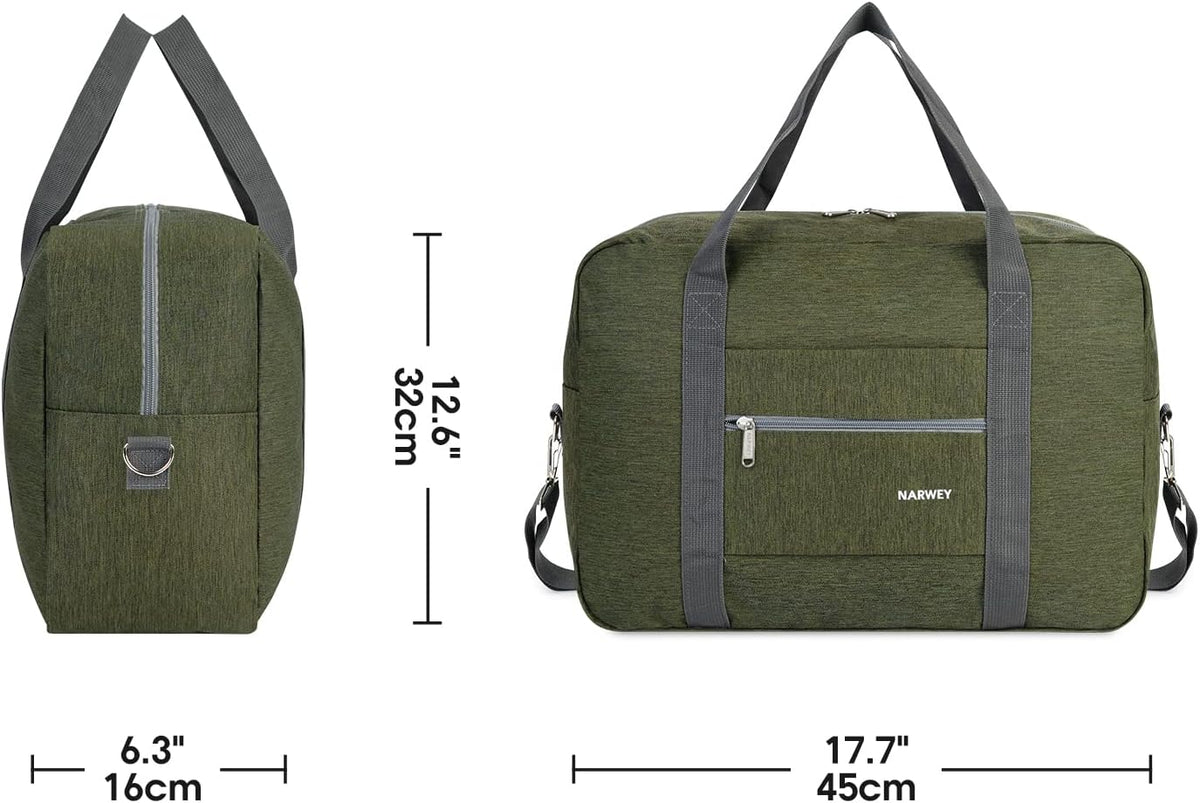 For Spirit Airlines Personal Item Bag Foldable Travel Duffel Bag Tote Carry on Luggage Duffle Overnight for Women and Men