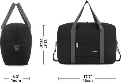 For Spirit Airlines Personal Item Bag Foldable Travel Duffel Bag Tote Carry on Luggage Duffle Overnight for Women and Men