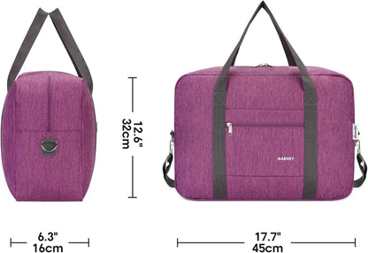 For Spirit Airlines Personal Item Bag Foldable Travel Duffel Bag Tote Carry on Luggage Duffle Overnight for Women and Men