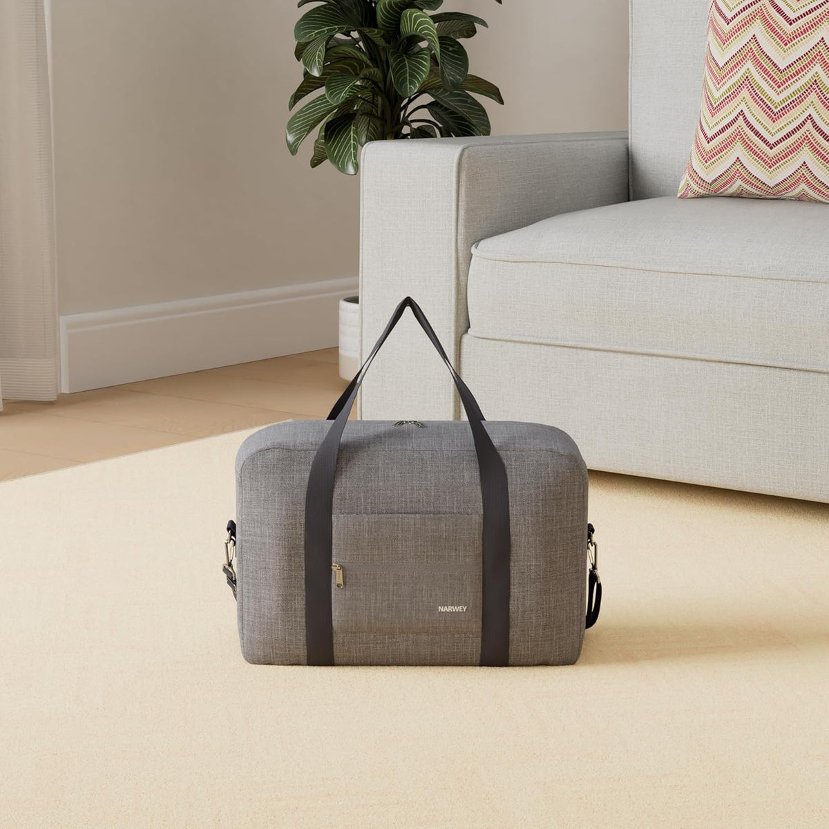 For Spirit Airlines Personal Item Bag Foldable Travel Duffel Bag Tote Carry on Luggage Duffle Overnight for Women and Men