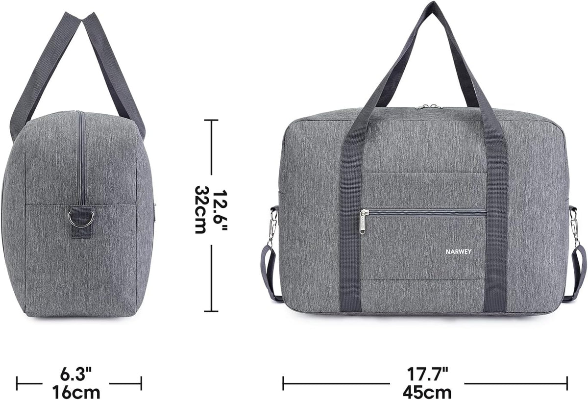 For Spirit Airlines Personal Item Bag Foldable Travel Duffel Bag Tote Carry on Luggage Duffle Overnight for Women and Men