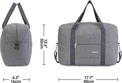 For Spirit Airlines Personal Item Bag Foldable Travel Duffel Bag Tote Carry on Luggage Duffle Overnight for Women and Men