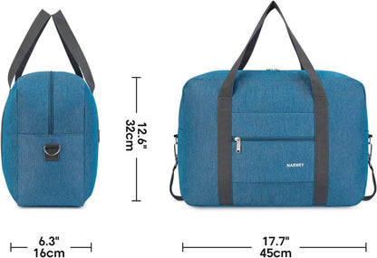 For Spirit Airlines Personal Item Bag Foldable Travel Duffel Bag Tote Carry on Luggage Duffle Overnight for Women and Men