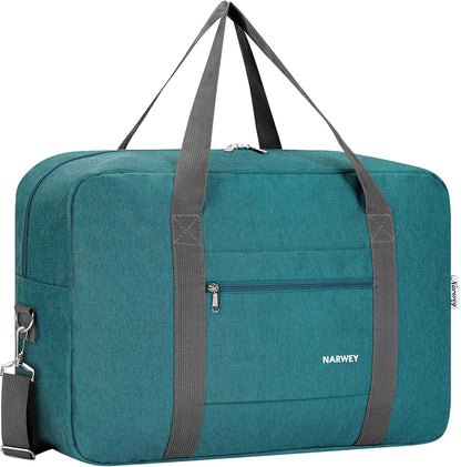 For Spirit Airlines Personal Item Bag Foldable Travel Duffel Bag Tote Carry on Luggage Duffle Overnight for Women and Men