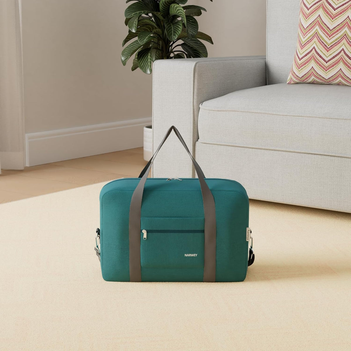 For Spirit Airlines Personal Item Bag Foldable Travel Duffel Bag Tote Carry on Luggage Duffle Overnight for Women and Men