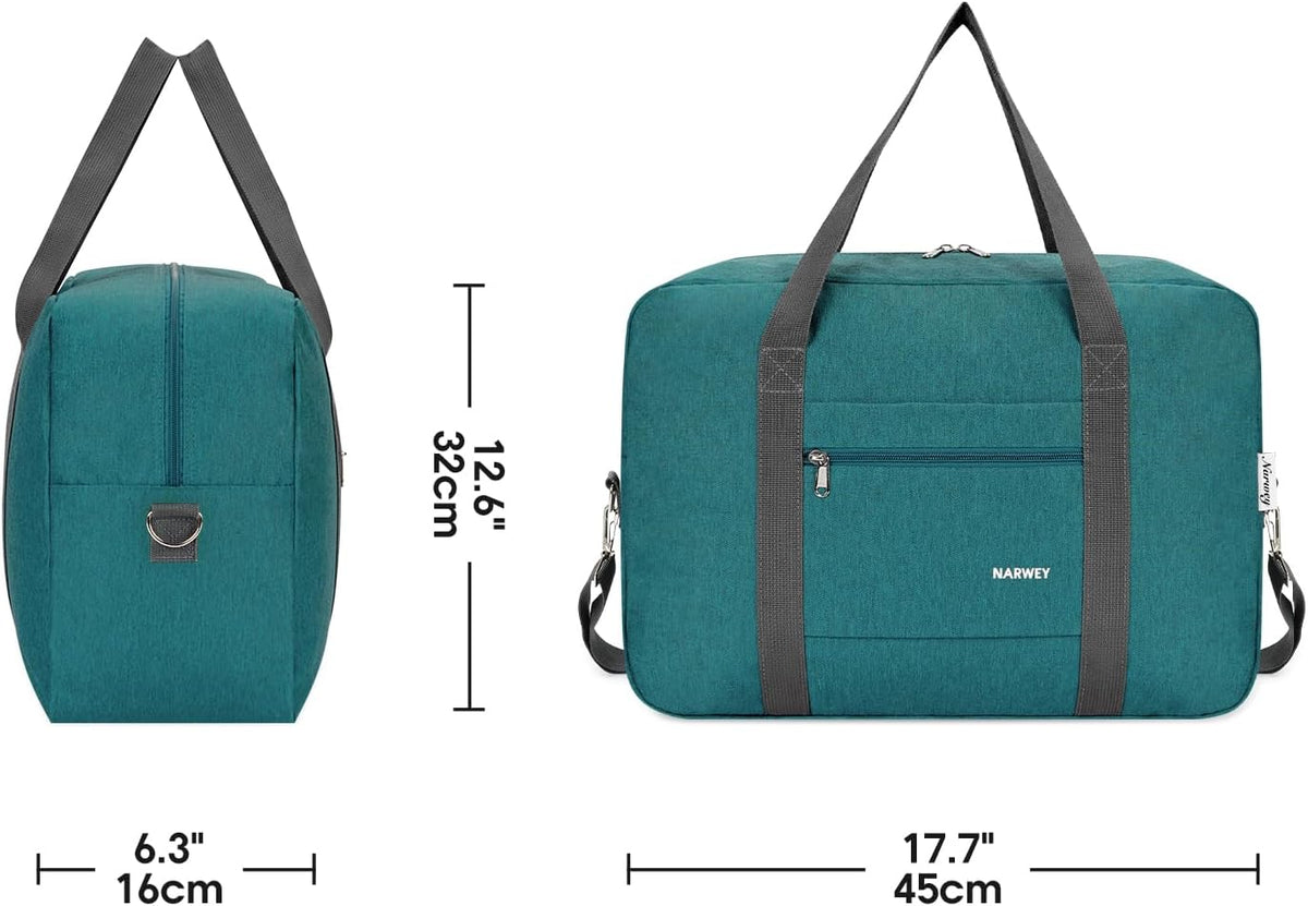 For Spirit Airlines Personal Item Bag Foldable Travel Duffel Bag Tote Carry on Luggage Duffle Overnight for Women and Men