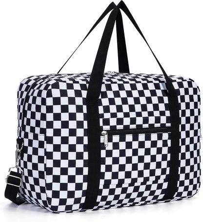 For Spirit Airlines Personal Item Bag Foldable Travel Duffel Bag Tote Carry on Luggage Duffle Overnight for Women and Men