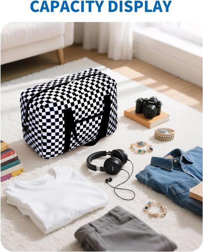 For Spirit Airlines Personal Item Bag Foldable Travel Duffel Bag Tote Carry on Luggage Duffle Overnight for Women and Men