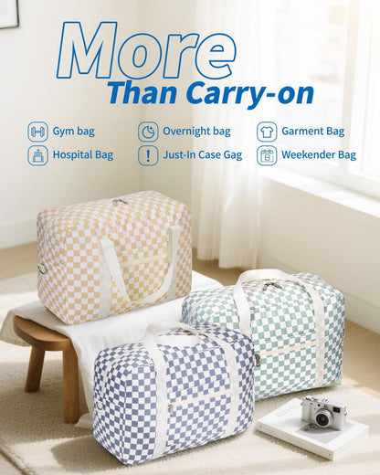 For Spirit Airlines Personal Item Bag Foldable Travel Duffel Bag Tote Carry on Luggage Duffle Overnight for Women and Men