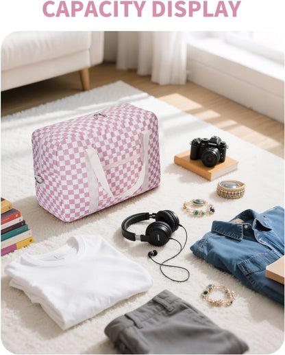 For Spirit Airlines Personal Item Bag Foldable Travel Duffel Bag Tote Carry on Luggage Duffle Overnight for Women and Men