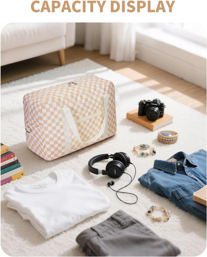 For Spirit Airlines Personal Item Bag Foldable Travel Duffel Bag Tote Carry on Luggage Duffle Overnight for Women and Men