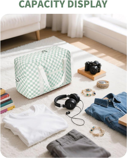 For Spirit Airlines Personal Item Bag Foldable Travel Duffel Bag Tote Carry on Luggage Duffle Overnight for Women and Men