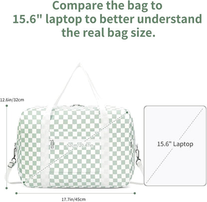 For Spirit Airlines Personal Item Bag Foldable Travel Duffel Bag Tote Carry on Luggage Duffle Overnight for Women and Men