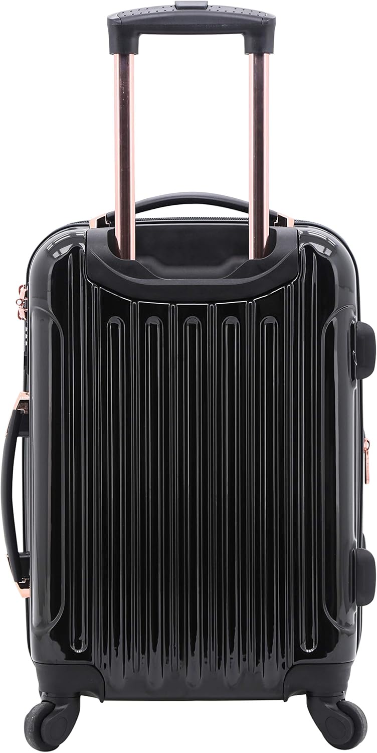 kensie 20" "Alma" Carry-On TSA-Lock Spinner Luggage, Opal