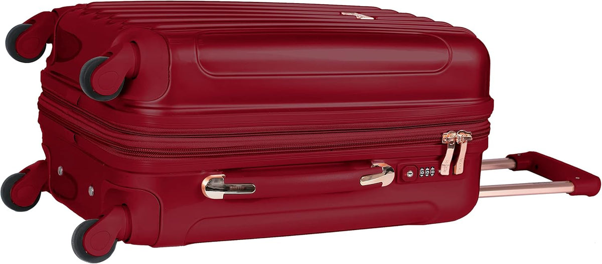 kensie 20" "Alma" Carry-On TSA-Lock Spinner Luggage, Opal