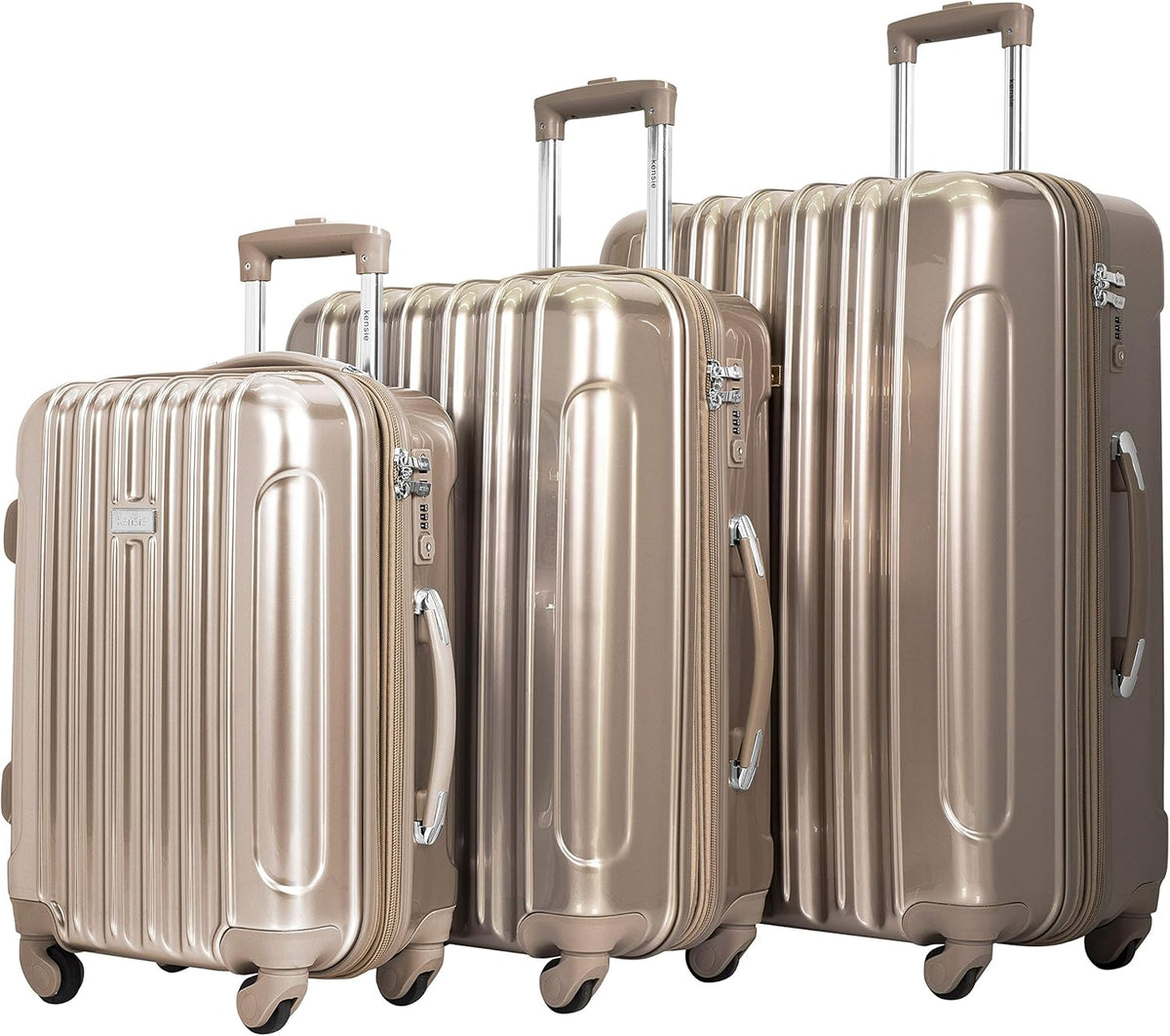 kensie 20" "Alma" Carry-On TSA-Lock Spinner Luggage, Opal