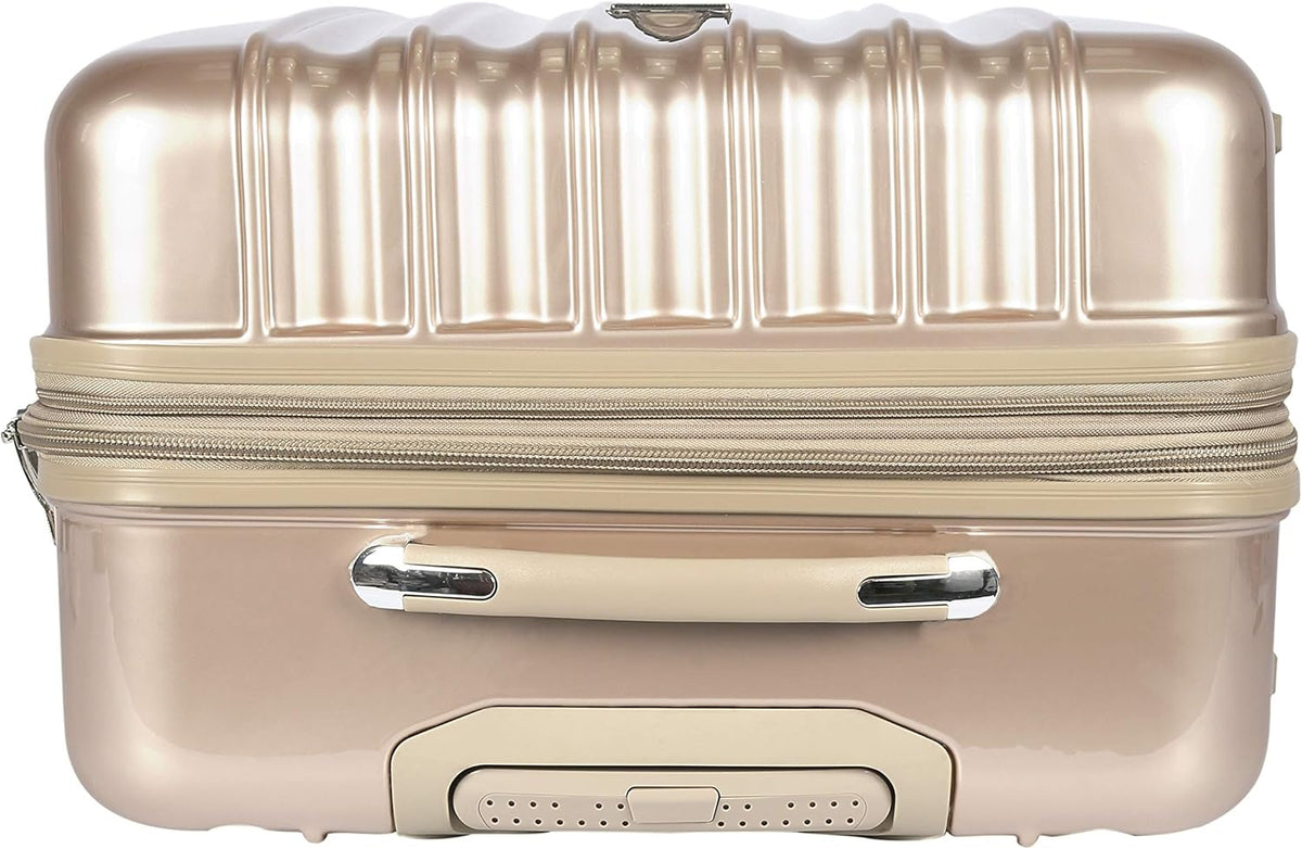 kensie 20" "Alma" Carry-On TSA-Lock Spinner Luggage, Opal