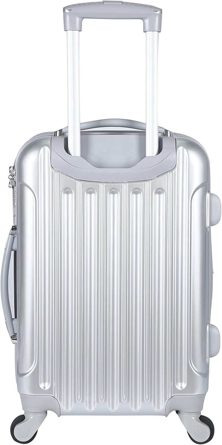kensie 20" "Alma" Carry-On TSA-Lock Spinner Luggage, Opal