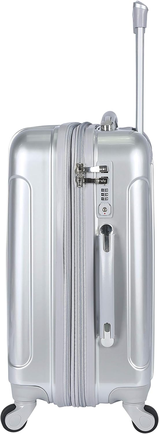 kensie 20" "Alma" Carry-On TSA-Lock Spinner Luggage, Opal