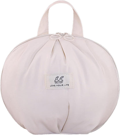 Underwear Storage Bag - Organized Bra Pouch, Reinforced Webbing Carrying Strap, 20x11x17.5cm Layered Lingerie Partition, Protective soft shellCasing | Clothing Organizer for Women & Travelers