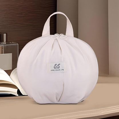 Underwear Storage Bag - Organized Bra Pouch, Reinforced Webbing Carrying Strap, 20x11x17.5cm Layered Lingerie Partition, Protective soft shellCasing | Clothing Organizer for Women & Travelers