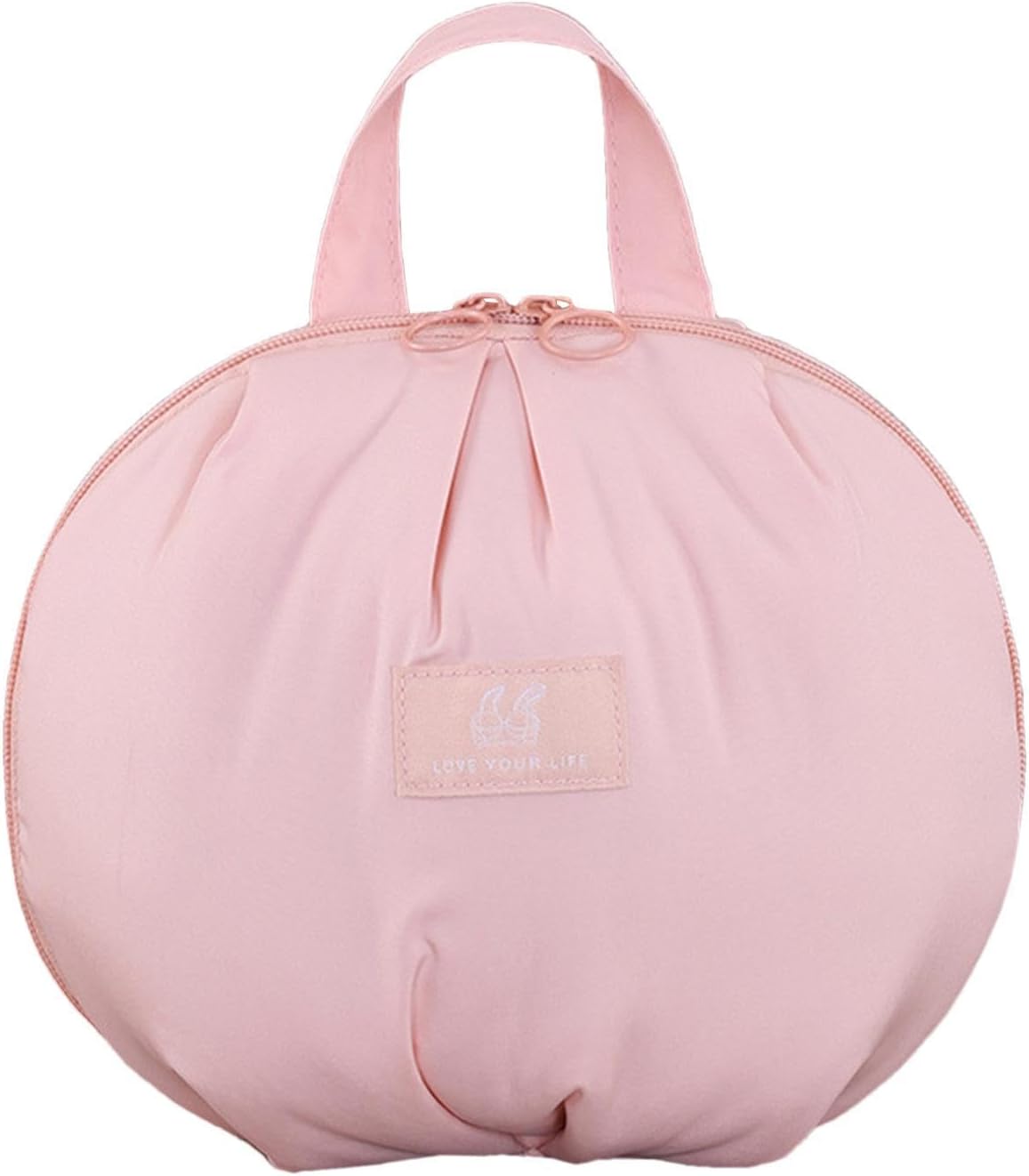 Underwear Storage Bag - Organized Bra Pouch, Reinforced Webbing Carrying Strap, 20x11x17.5cm Layered Lingerie Partition, Protective soft shellCasing | Clothing Organizer for Women & Travelers