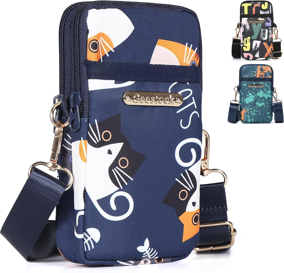 Lightweight Small Crossbody Bag for Women Cell Phone Purses Travel Pouch Shoulder Bag for Running, Walking
