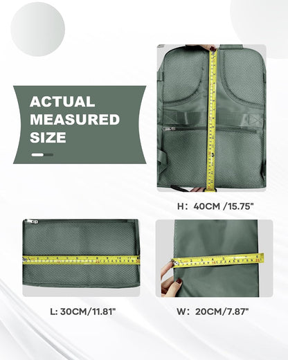 Travel Backpack For Women Men,Carry On Backpack Flight Approved,Hiking Backpack Water-Resistant Outdoor Sports Rucksack Casual Daypack Fit 15.6 Inch Laptop Shoes Compartment (Black)
