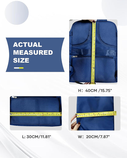Travel Backpack For Women Men,Carry On Backpack Flight Approved,Hiking Backpack Water-Resistant Outdoor Sports Rucksack Casual Daypack Fit 15.6 Inch Laptop Shoes Compartment (Black)