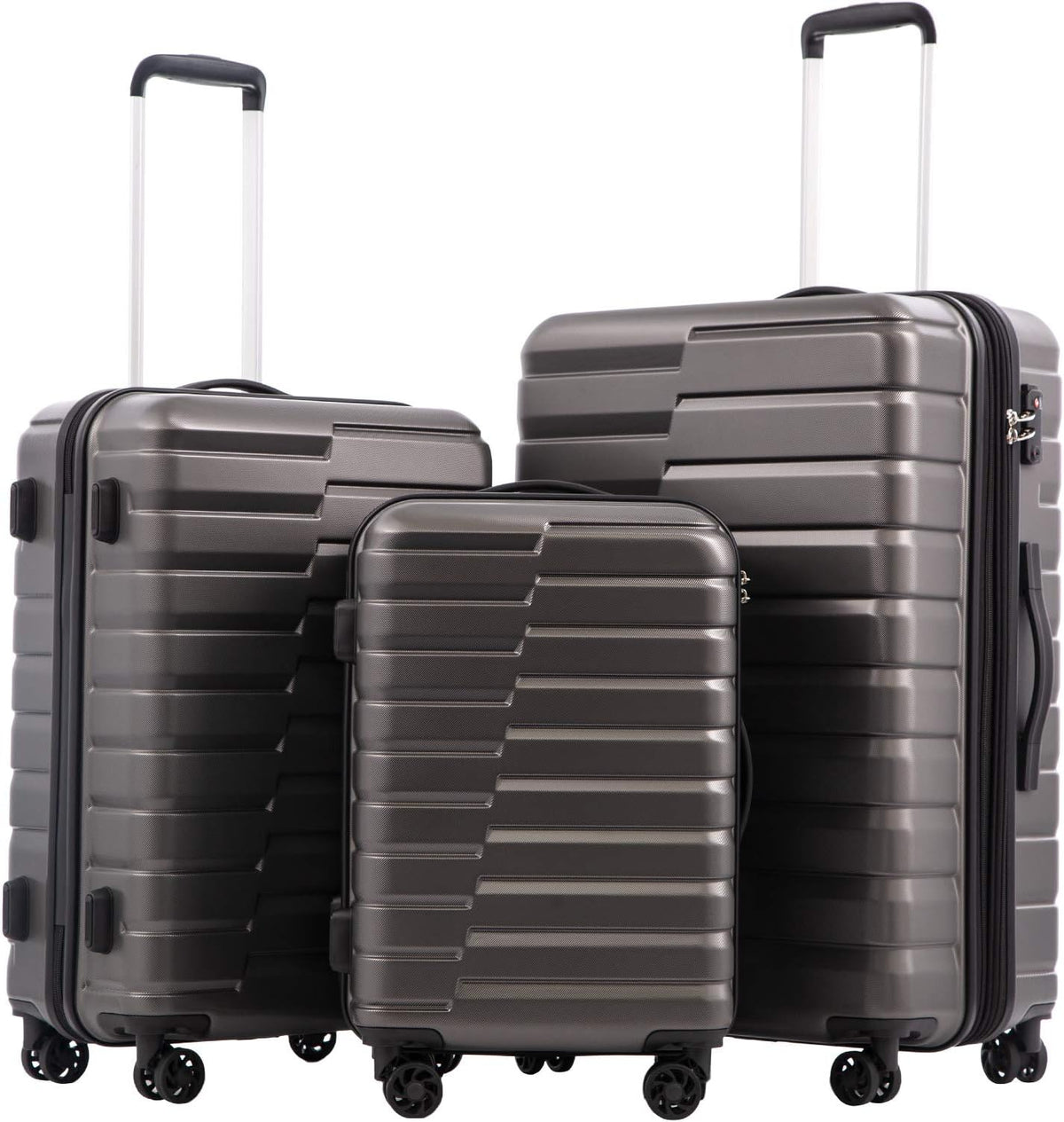 Carry On Luggage Airline Approved with Spinner Wheels, Hard Shell Suitcase TSA Lock Lightweight Travel Luggage 20-inch,Blue