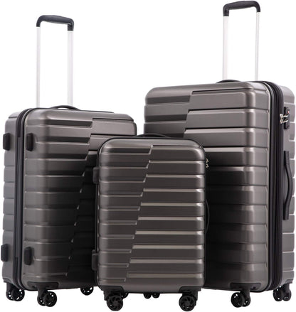 Carry On Luggage Airline Approved with Spinner Wheels, Hard Shell Suitcase TSA Lock Lightweight Travel Luggage 20-inch,Blue