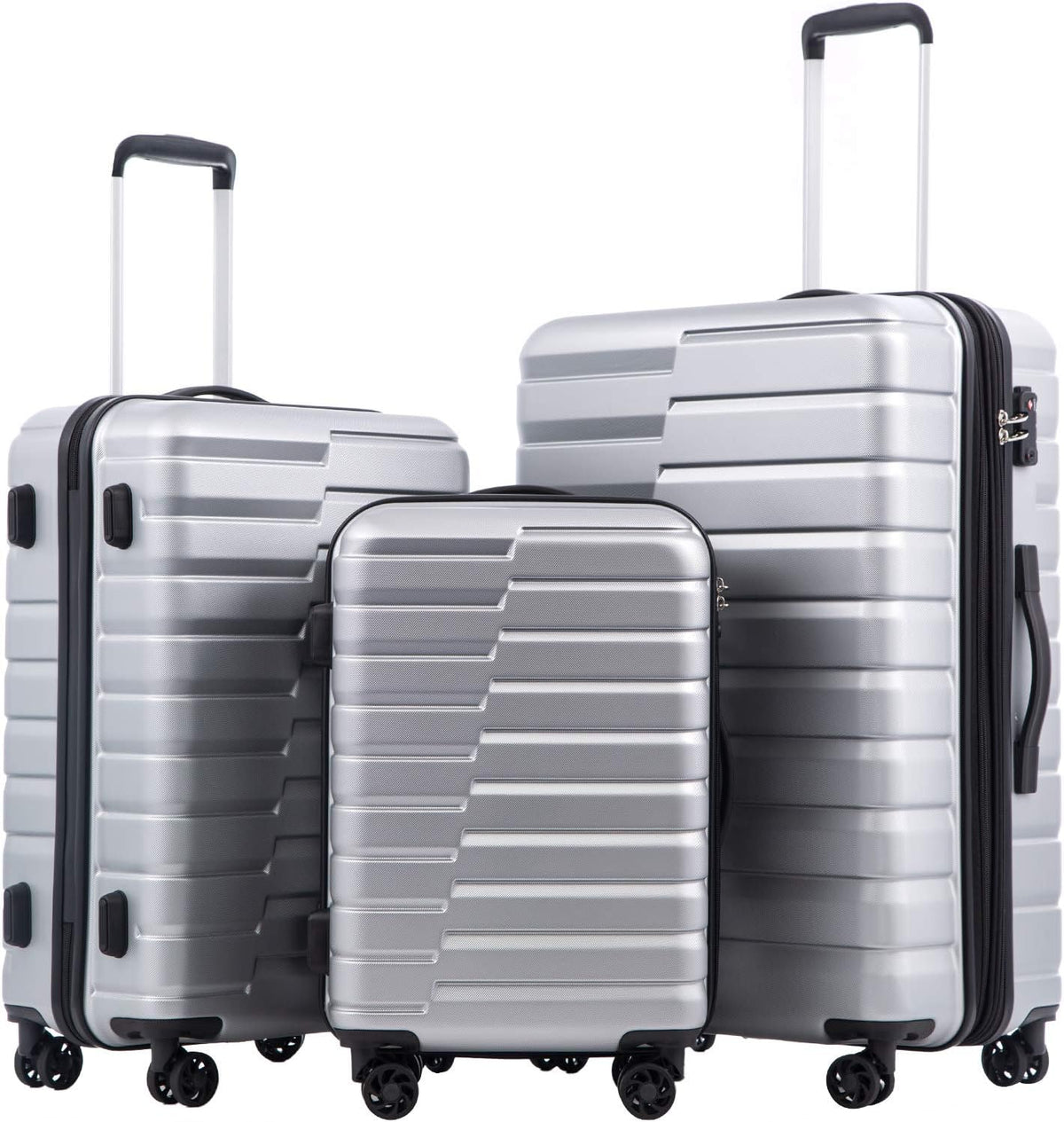 Carry On Luggage Airline Approved with Spinner Wheels, Hard Shell Suitcase TSA Lock Lightweight Travel Luggage 20-inch,Blue