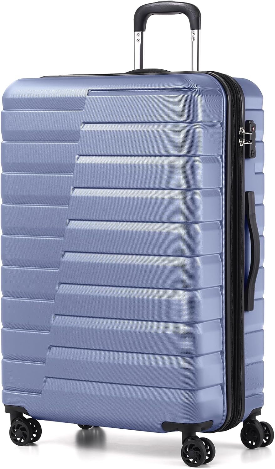 Carry On Luggage Airline Approved with Spinner Wheels, Hard Shell Suitcase TSA Lock Lightweight Travel Luggage 20-inch,Blue