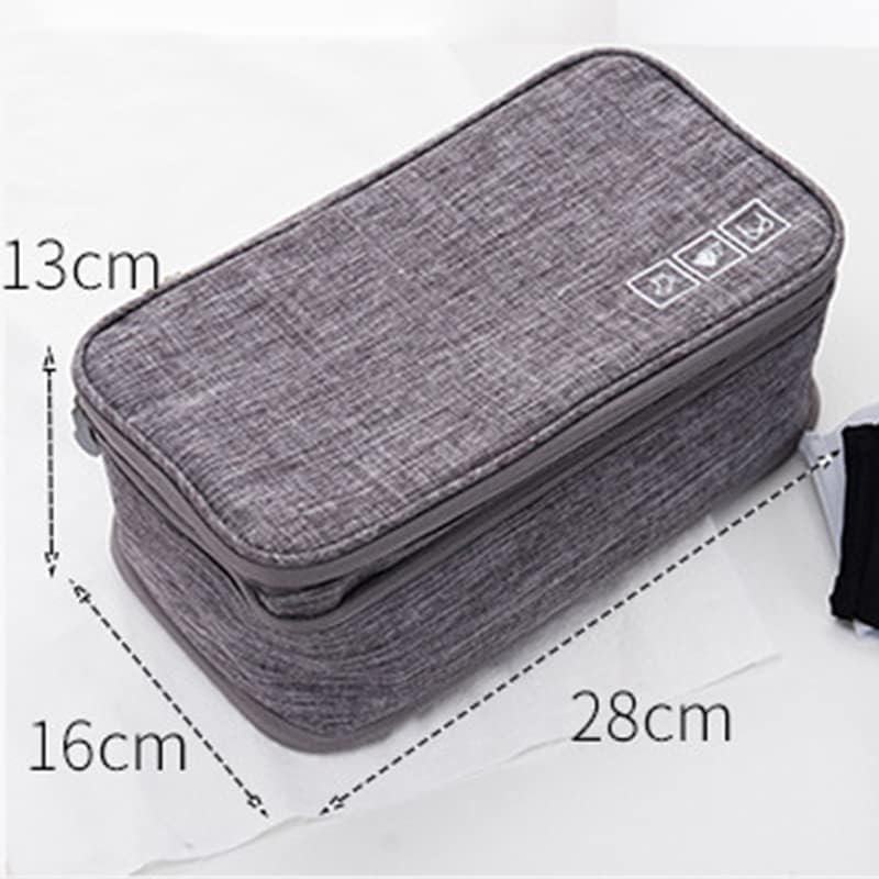 Travel Bra Underwaer Organizer, Bra and Underwear Organizer Travel Bag Large Capacity Travel Bra Organizer Travel Underwear Organizer for Underwear Women Travel(Burgundy)