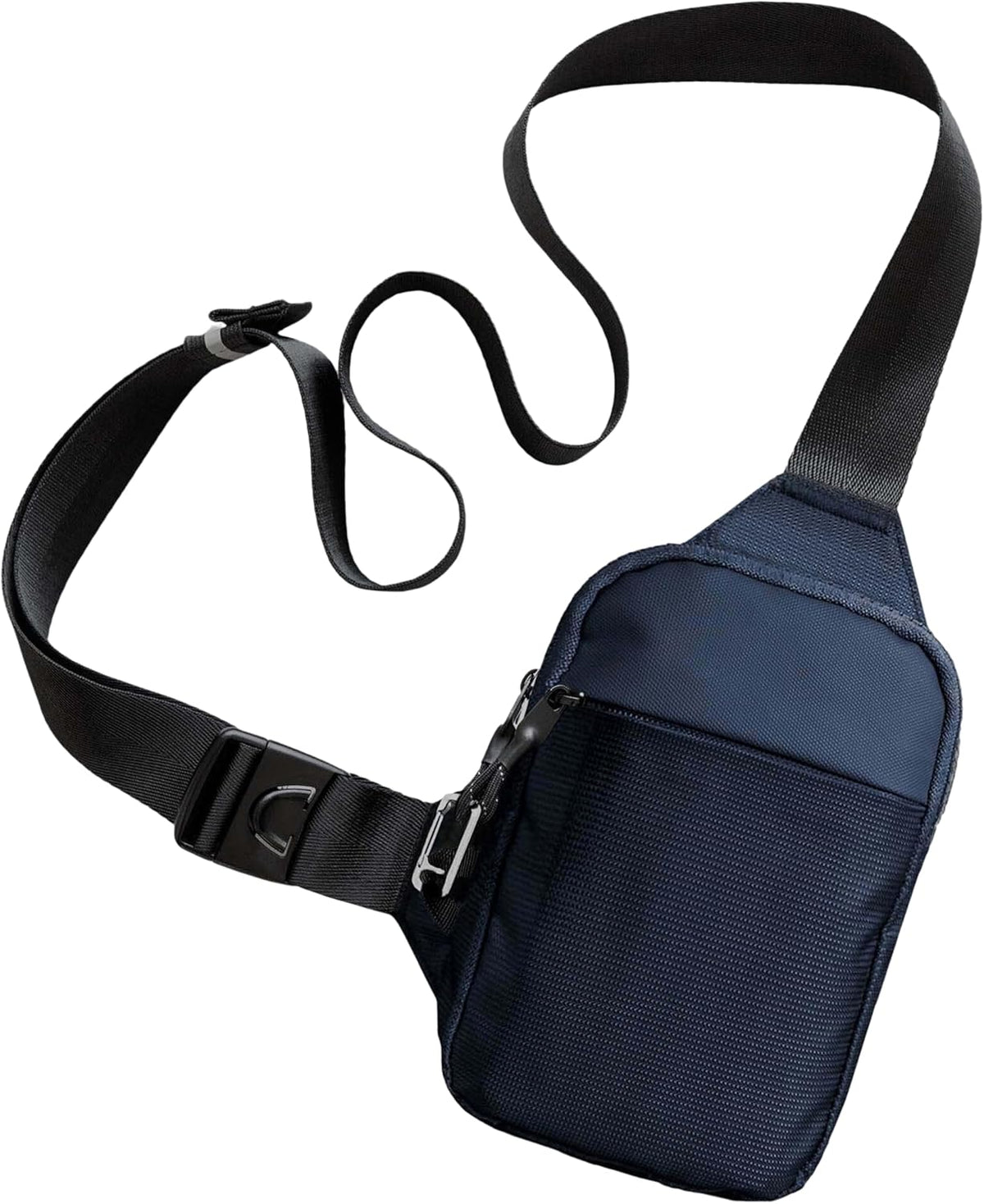 Travel Sling Bag for Men & Women - Small Water Resistant Crossbody Multipocket Chest Bag with Anti-Theft
