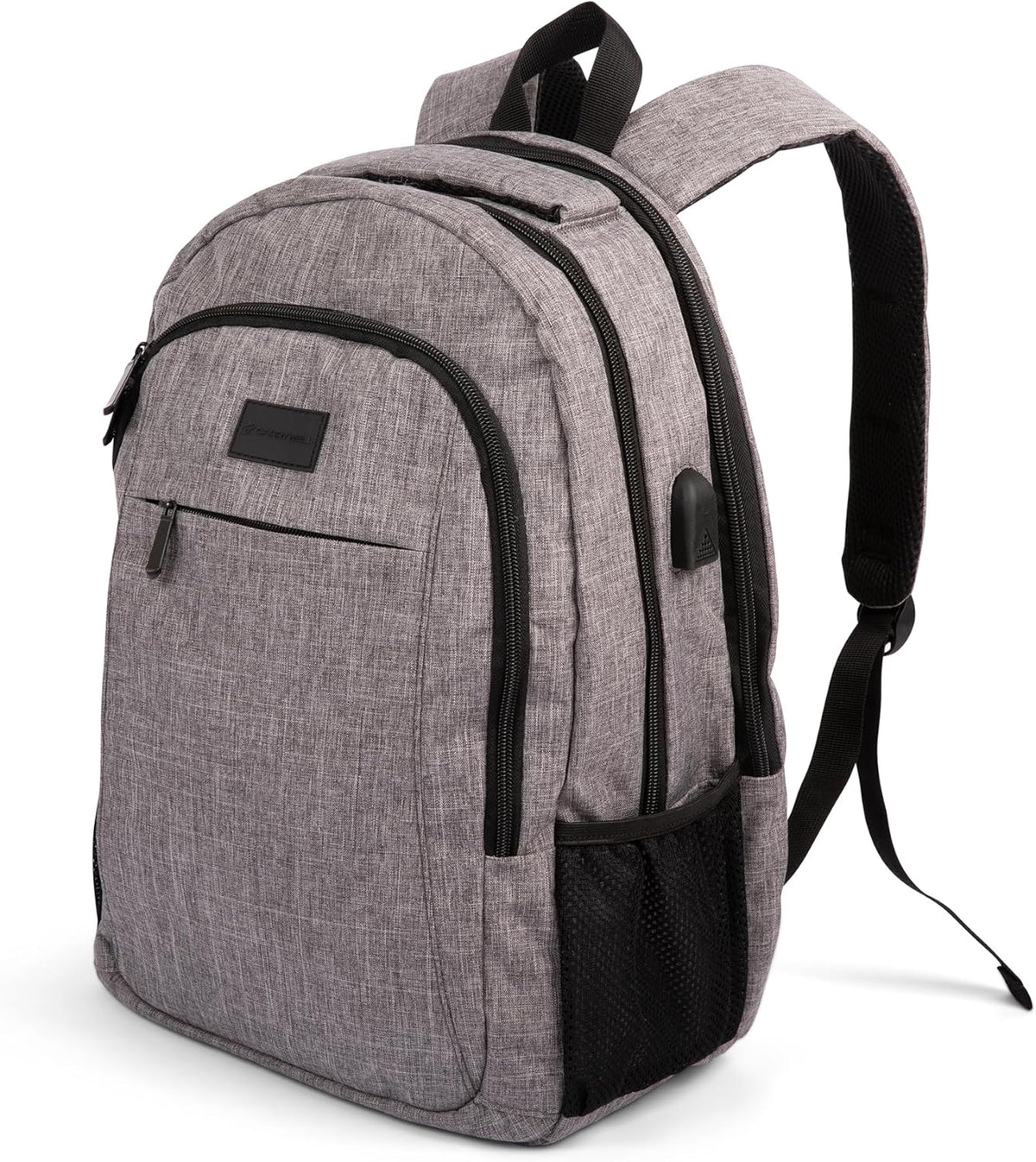 (Not Made In China) Travel Backpack Airline Approved, Carry-On Underseat, Holds 15.6 or 16 Inch Laptop, Personal Item Bag with Shoe Compartment For Men Women, Beige 30l