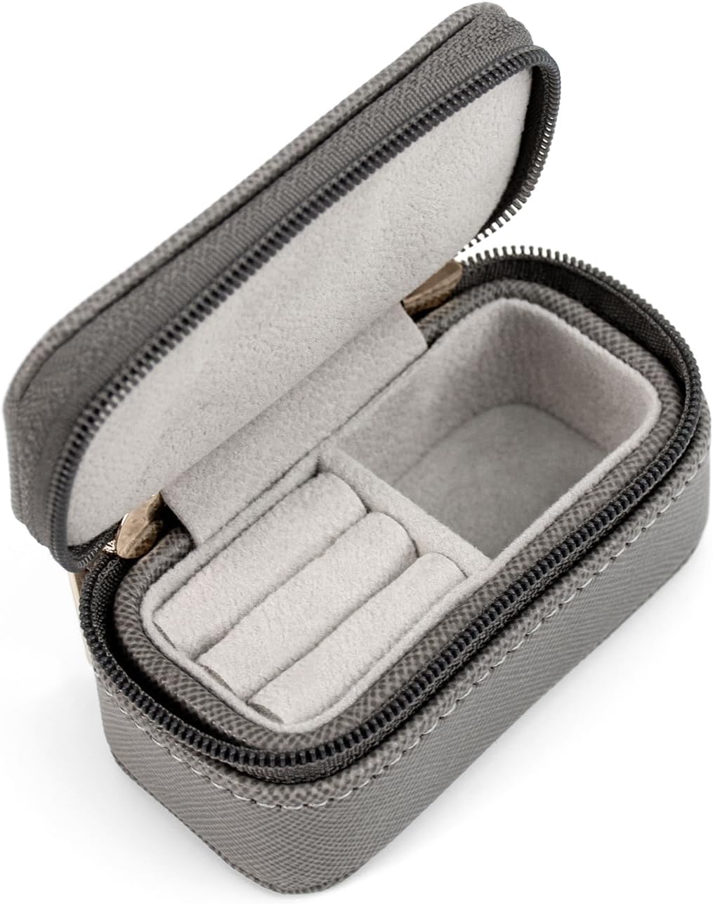 Small Travel Jewelry Organizers Box for Women with PU Leather Portable | Mini Jewelry Case with Compartments for Necklace Rings Earrings,Luxury Giftable Boxes Gifts