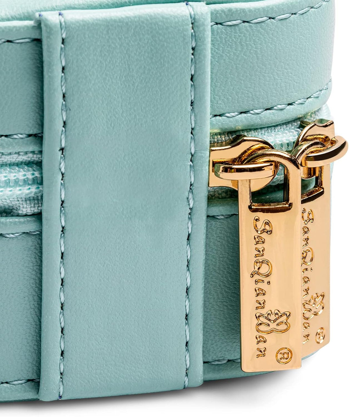 Small Travel Jewelry Organizers Box for Women with PU Leather Portable | Mini Jewelry Case with Compartments for Necklace Rings Earrings,Luxury Giftable Boxes Gifts