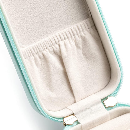 Small Travel Jewelry Organizers Box for Women with PU Leather Portable | Mini Jewelry Case with Compartments for Necklace Rings Earrings,Luxury Giftable Boxes Gifts