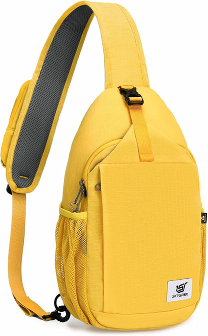 Sling Bag RFID Cross Body Bag Recycled Crossbody Backpack Travel Daypack