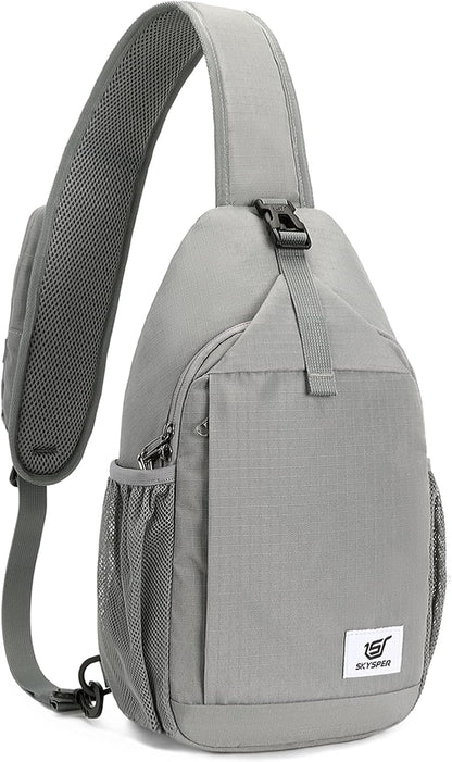 Sling Bag RFID Cross Body Bag Recycled Crossbody Backpack Travel Daypack