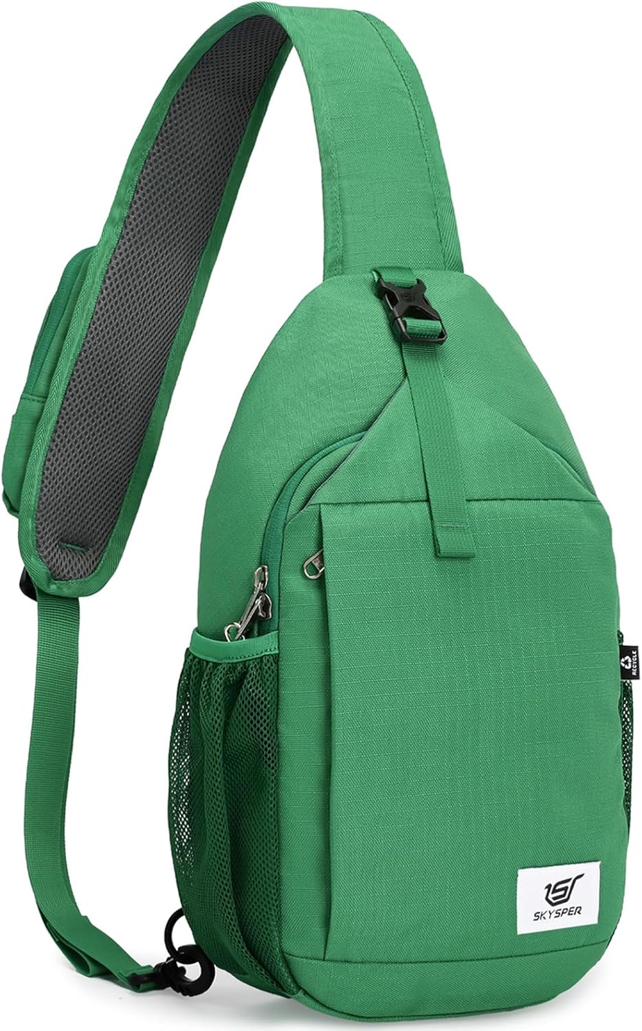 Sling Bag RFID Cross Body Bag Recycled Crossbody Backpack Travel Daypack