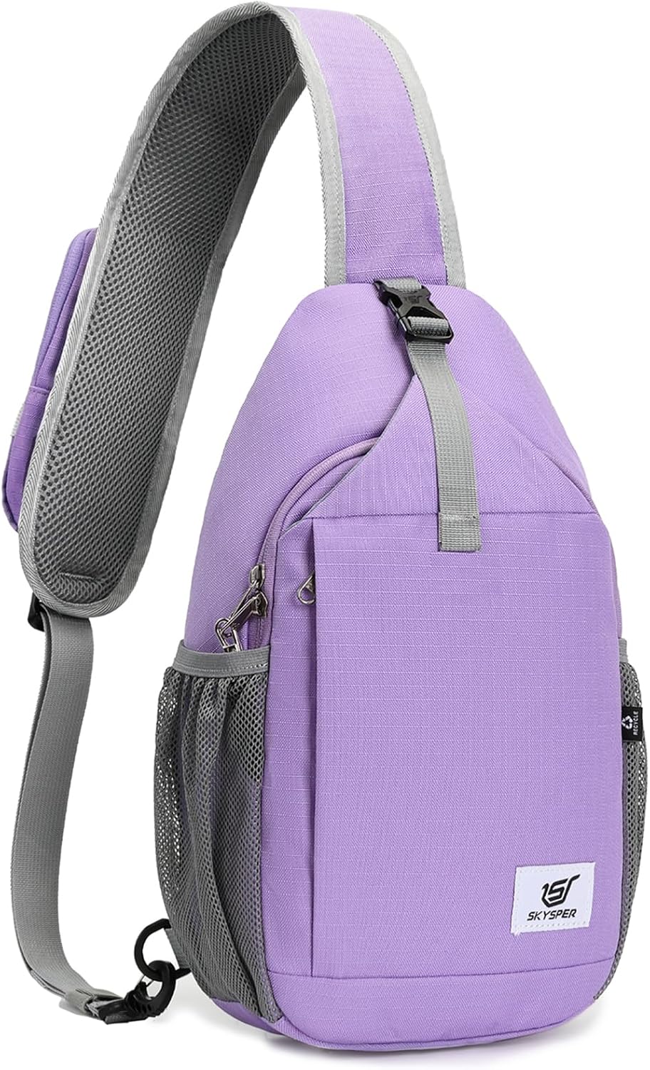 Sling Bag RFID Cross Body Bag Recycled Crossbody Backpack Travel Daypack