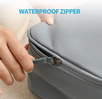 Odor Eliminating Travel Laundry Organizer, Smell Proof Dirty Clothes Bag with Active Fresh Lining, Water-Resistant Pouch for Suitcase & Duffel Bag, Makeup & Underwear Separator