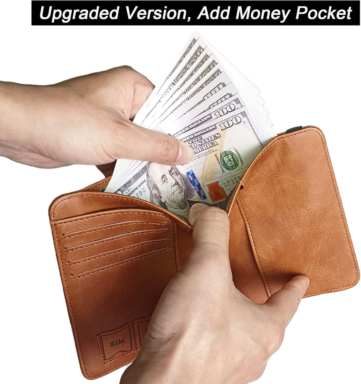 Passport Holder for Travel Essentials, Passport Cover, Rfid Blocking Wallet | Travel Wallet, Leather, Passport Case, Travel Accessories, Vacation Luggage Must Haves, for Men Women