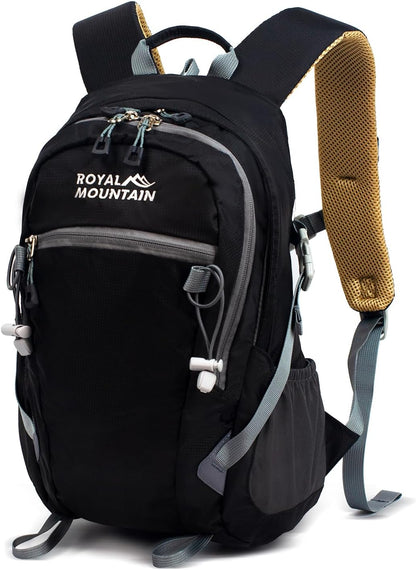 Small Hiking Backpack, 20L Lightweight Travel Backpacks For Men Women, Water Resistant Outdoor Day Pack, Ultralight Camping Daypack Backpacks Fit For Camping. (With Rain-cover)