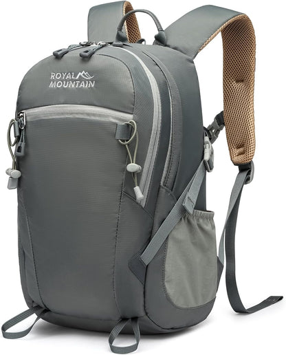 Small Hiking Backpack, 20L Lightweight Travel Backpacks For Men Women, Water Resistant Outdoor Day Pack, Ultralight Camping Daypack Backpacks Fit For Camping. (With Rain-cover)