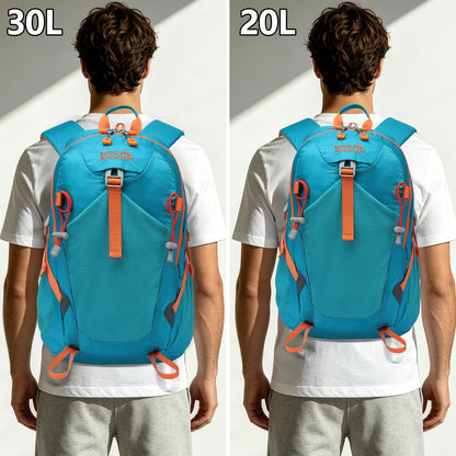 Small Hiking Backpack, 20L Lightweight Travel Backpacks For Men Women, Water Resistant Outdoor Day Pack, Ultralight Camping Daypack Backpacks Fit For Camping. (With Rain-cover)